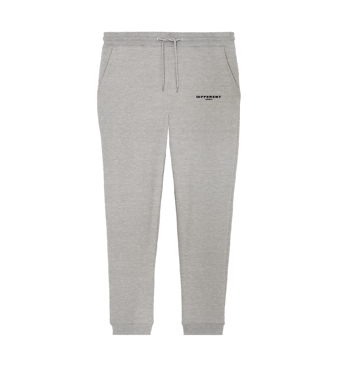 Organic Jogger Pants - Heather Grey