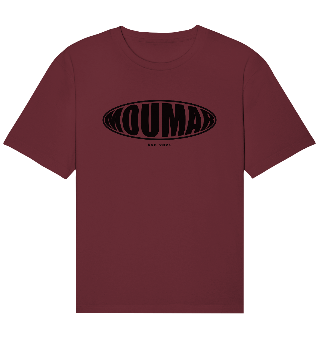 Unisex Relaxed Shirt - Burgundy