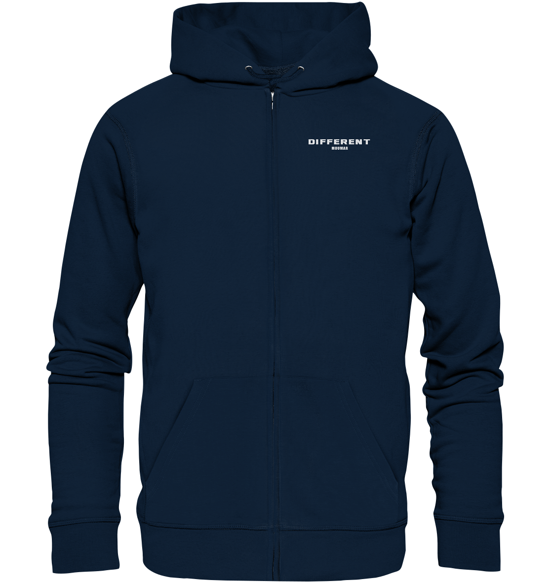 Organic Zipper - French Navy